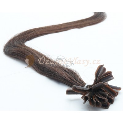 Přírodně černé vlasy k prodloužení - keratin, 50 cm, 25 pramenů (001B) Přírodně černé vlasy k prodloužení - keratin, 50 cm, 25 pramenů (001B)