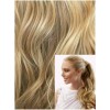 Clip in VLNITÝ CULÍK 60cm 100g  REMY - PŘÍRODNÍ BLOND 