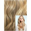 Clip in VLNITÝ PÁS 60cm 120g  REMY - PŘÍRODNÍ BLOND