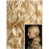 Clip in KUDRNATÝ CULÍK 60cm 100g  KANEKALON - NEJSVĚTLEJŠÍ BLOND