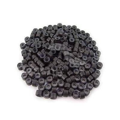 Náhradní micro ringy (kroužky) 50ks - černé